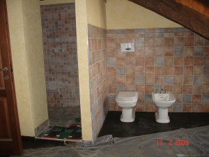 Impianto sanitario a Moncalieri