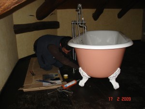 Impianto sanitario a Moncalieri